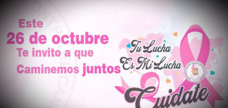 Realizarán este sábado “Caminata Rosada por la Vida” en solidaridad con enfermos de cáncer