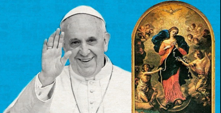 El papa pedirá a la Virgen Desatanudos que deshaga los ‘nudos’ de la pandemia