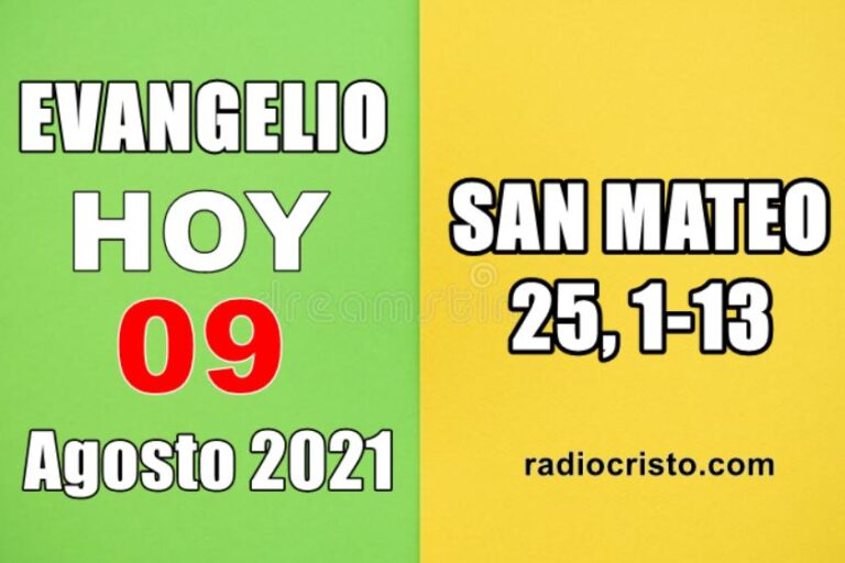 Evangelio de nuestro Señor Jesucristo según San Mateo (25, 1-13)