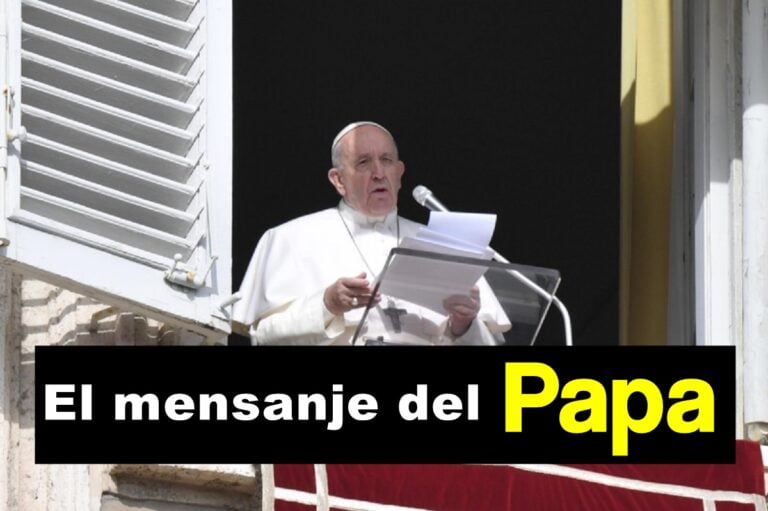 El papa: no hay que buscar a Dios en sueños de grandeza y poder
