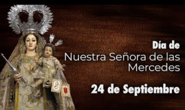 Hoy 24  de Septiembre es Día de las Mercedes, Patrona de la República Dominicana