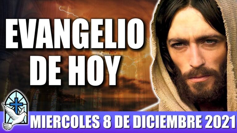 Evangelio De Hoy MIERCOLES 8 De DICIEMBRE 2021