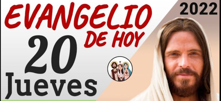 Evangelio de Hoy Jueves 20 de Enero de 2022
