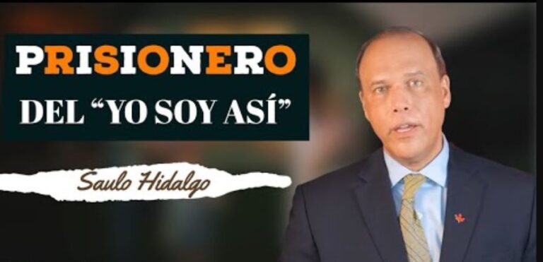 Saulo Hidalgo ; Prisionero del «Yo Soy Así»