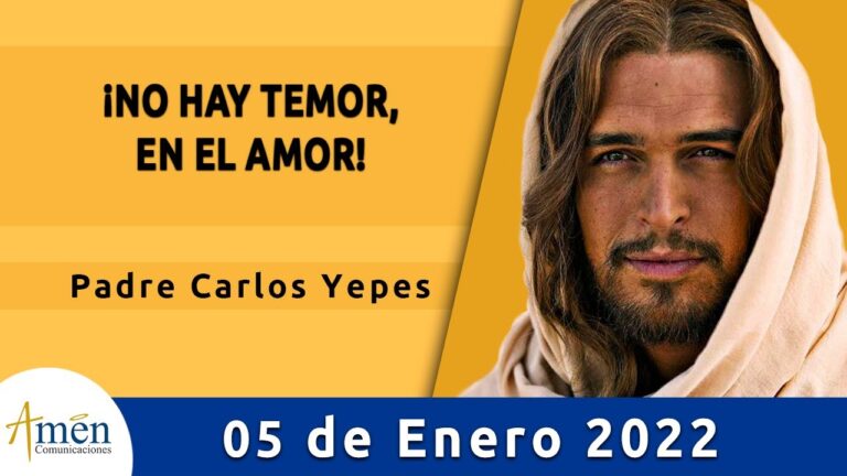 Evangelio De Hoy Miércoles 5 Enero 2022
