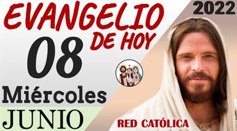 Evangelio de Hoy Miercoles 08 de Junio de 2022
