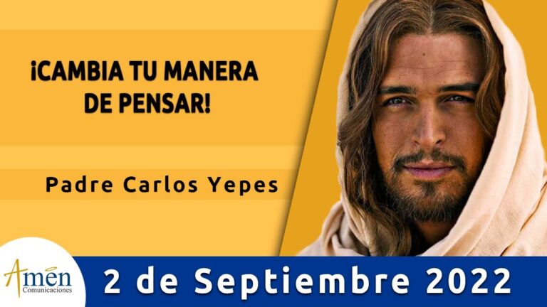Evangelio De Hoy Viernes 2 Septiembre de 2022