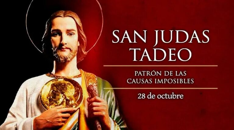 28 de Octubre Dia de San Judas Tadeo