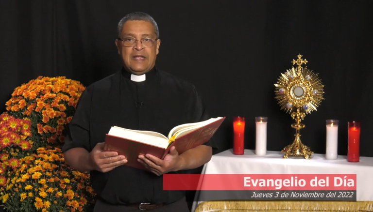 Evangelio de hoy Jueves 03 de Noviembre 2022 / Padre Chelo / Oración de la Mañana