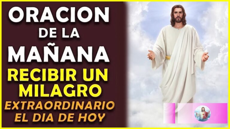 Oración de la Mañana para recibir un Milagro Extraordinario el día de hoy 30 MARZO 2023
