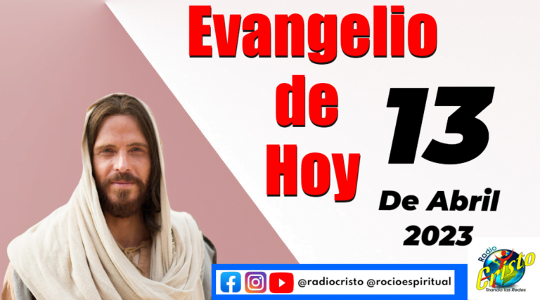 Evangelio de hoy Jueves 13 de Abril 2023 Lucas 24:35-48