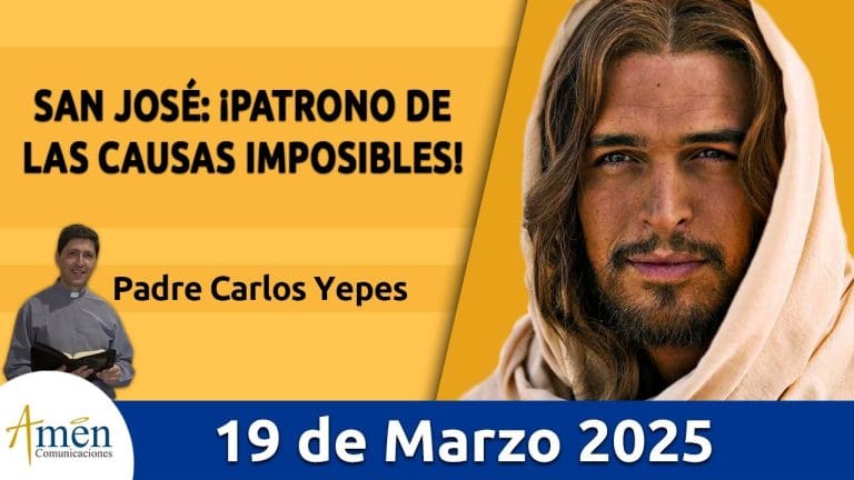 Evangelio De Hoy Miércoles 19 Marzo 2025 #PadreCarlosYepes l San Mateo 1, 16. 18-21. 24a