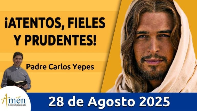Evangelio De Hoy Jueves 28 Agosto 2025