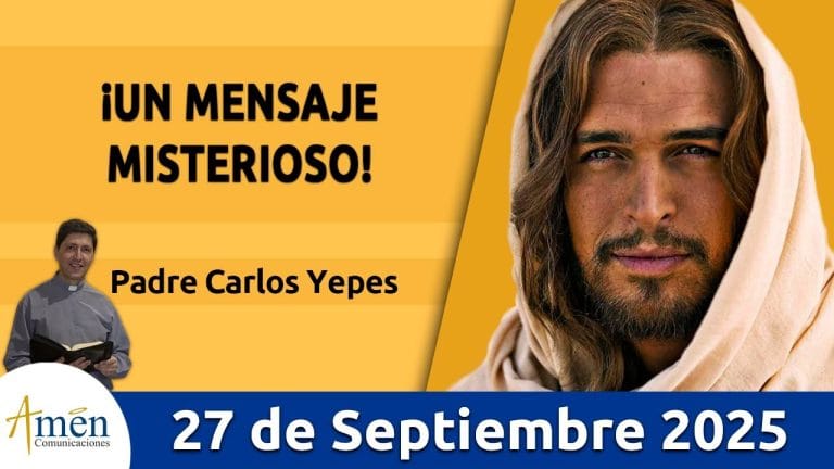 Evangelio De Hoy Sábado 27 Septiembre 2025